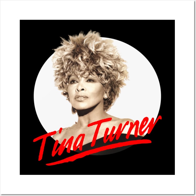 Tina Turner Wall Art by Happy Asmara